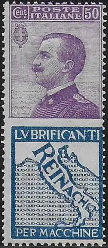 1924-25 Italia Pubblicitari 50c. Reinach MNH Sassone n. 14