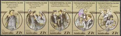 1983 Australia Folklore 5v. MNH SG. n. 890/94