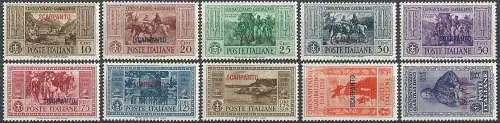 1932 Egeo Scarpanto MNH Sassone n. 17/26