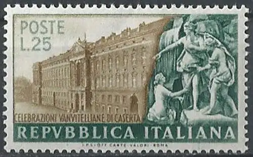 1952 Italia Vanvitelli MNH Sassone n. 683