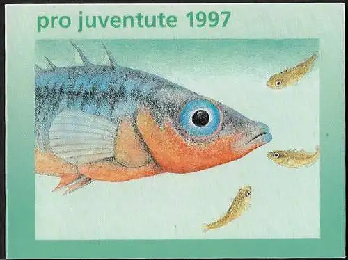 1997 Svizzera Pro Juventute Stichling MNH SBHV n. 46