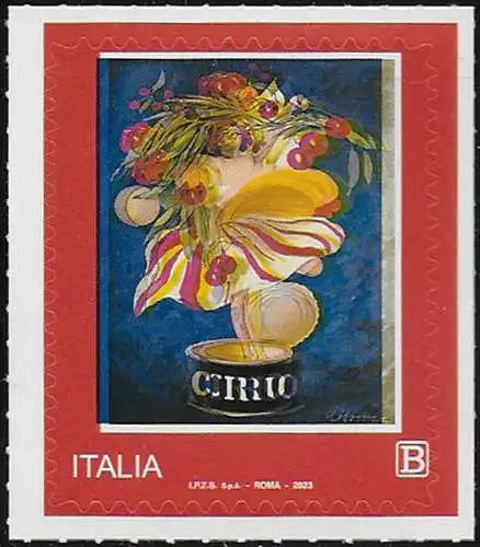 2023 Italia Cirio marchi storici 1v. doppia scritta MNH