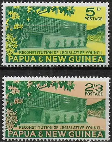 1961 Papua Legislative Council 2v. MNH YeT n. 42/43