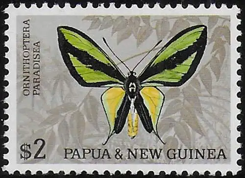 1967 Papua New Guinea butterflie $2 MNH SG n. 92a