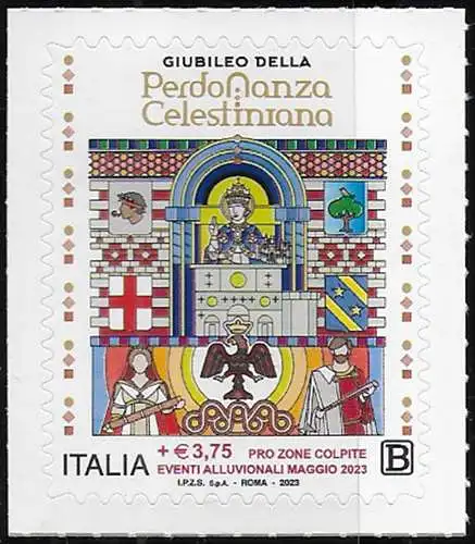 2023 Italy italian flood victims 1v. MNH