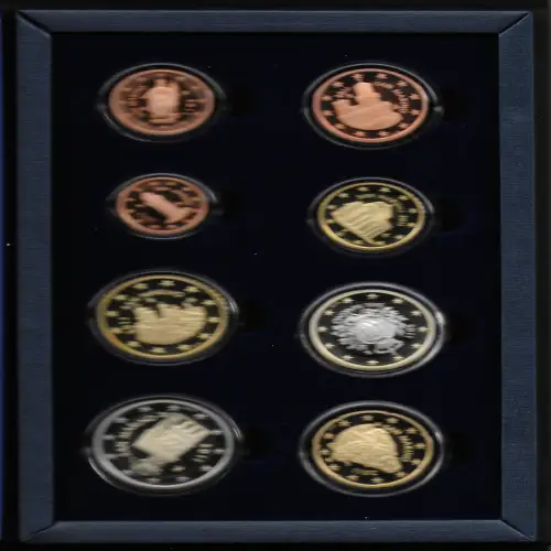 2011 San Marino Mint divisional 8 coins FS