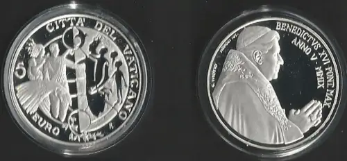2009 Vaticano 5euro silver Peace Day FS-PF65