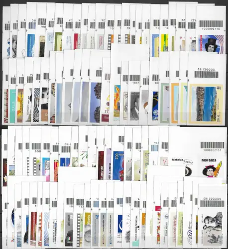 2021 Italia codici a barre asb 93v. MNH