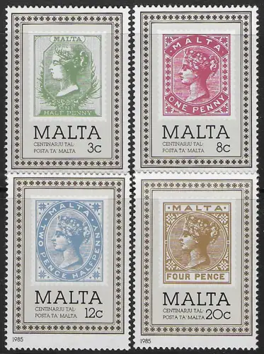 1985 Malta post office 4v. MNH SG n. 751/54