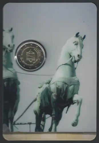 2015 San Marino euro 2,00 riunificazione della Germania FDC-MS65