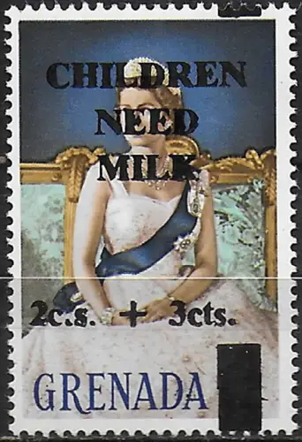 1968 Grenada CHILDREN NEED MILK variety MNH SG n. 299