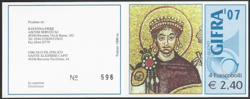 2007 Italia GIFRA booklet MNH Unificato LR18