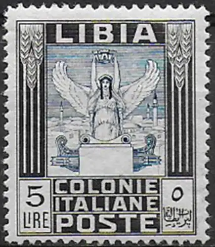 1940 Libia Vittoria alata MNH Sassone n. 163
