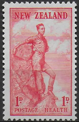 1937 New Zealand health stamp MNH SG n. 602