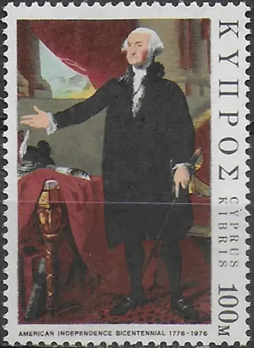 1976 Cyprus American Independence 1v. MNH SG. n. 474