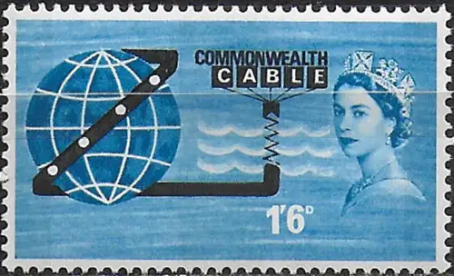 1963 Great Britain COMPAC 1v. phosphor MNH SG n. 645p