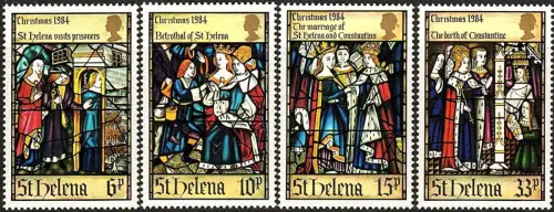 1984 St Helena Merry Christmas 4v. MNH Michel n. 414euro17