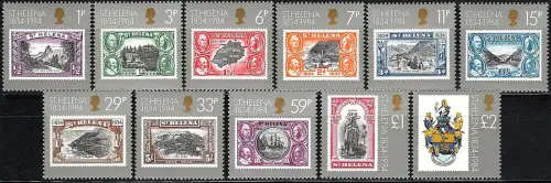 1984 St Helena 150th British Colony 11v. MNH Michel n. 389euro99