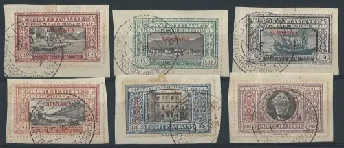 1924 Cirenaica Manzoni used FDC Sassone n. 11euro16