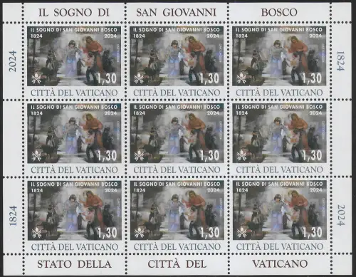2024 Vaticano San Giovanni Bosco MS MNH Unificato n. 1977