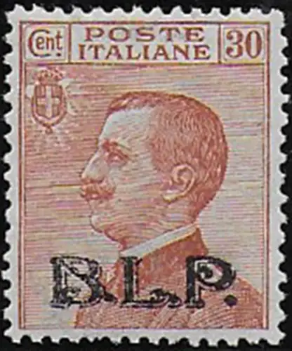 1923 Italia VE III 30c. orange brown BLP III type bc MNH Sassone n. 17