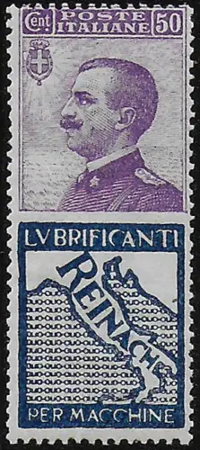 1925 Italia Pubblicitari 50c. REINACH gal MNH Sassone n. 14