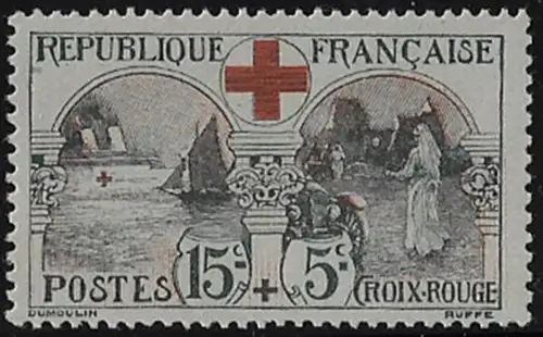 1918 Francia Pro Red Cross 1v. MNH Unificato n. 156