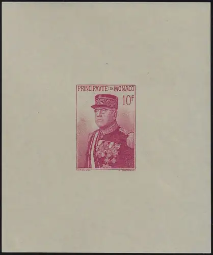 1938 Monaco National holiday MS MNH Unificato n. 1