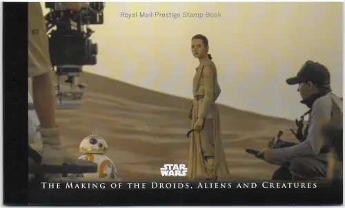 2017 Gran Bretagna Star Wars prestige stamp book MNH Unificato n. 75