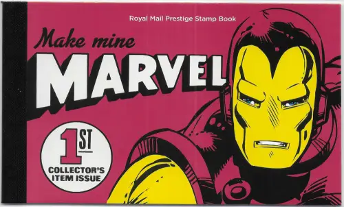2019 Gran Bretagna Marvel prestige stamp Book MNH Unificato n. LP 81
