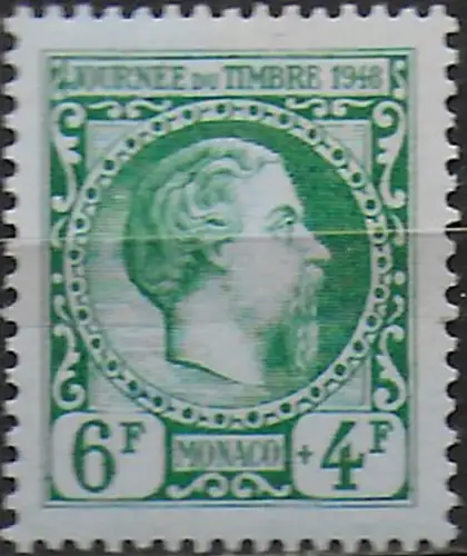 1948 Monaco Stamp day 1v. MNH Unificato n. 301