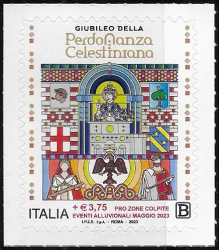 2023 Italy italian flood victims 1v. MNH