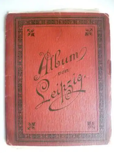 Album von Leipzig 1895 Zusammenkunft 8. Inf.Rgt. 107