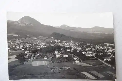 Foto-AK Haida Sudetenland mit seltenem Notstempel 1938