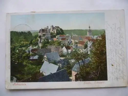 AK Hohnstein Sächsische Schweiz Ortsansicht