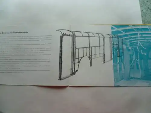 Werbeheft Büssing Autobus 14 R Braunschweig 1958
