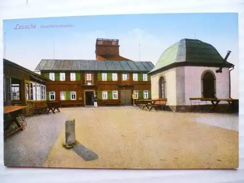 AK Waltersdorf Lausche Gesellschaftsplatz