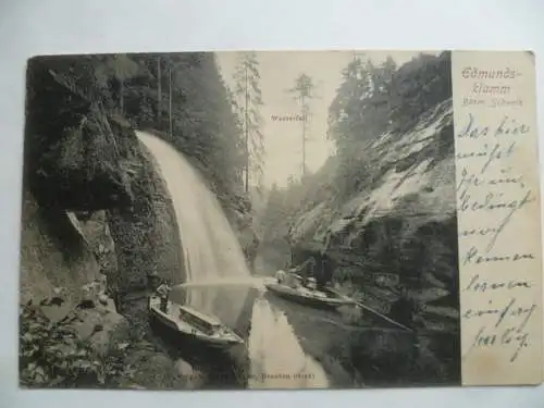 3 AK Edmundsklamm Böhmische Schweiz