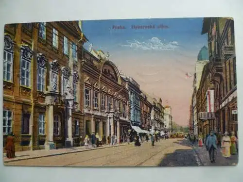 AK Prag Praha Hybernska ulice