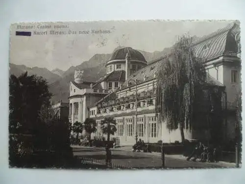 AK Meran Südtirol Das neue Kurhaus