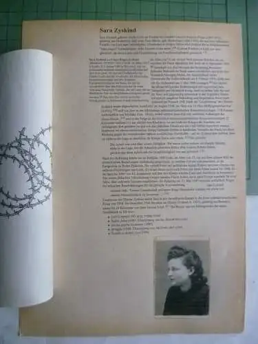 Sara Zyskind polnisch-jüdische Schriftstellerin Autograph + Lebenslauf