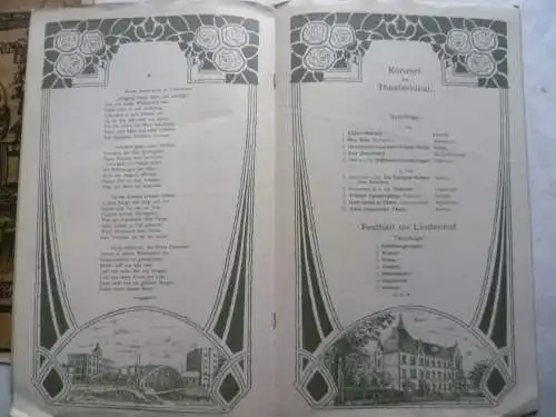 Festzeitung Deutscher Techniker-Verband Bezirkstag Glauchau 1906
