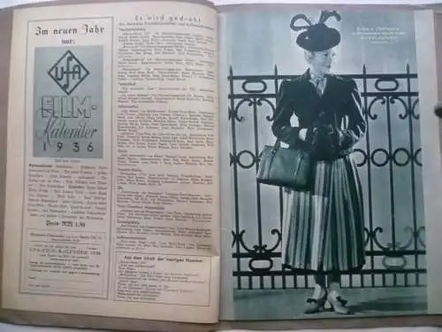 Görlitzer Lesezirkel Firmenwerbung Inhalt Filmwelt Nr. 9/1936