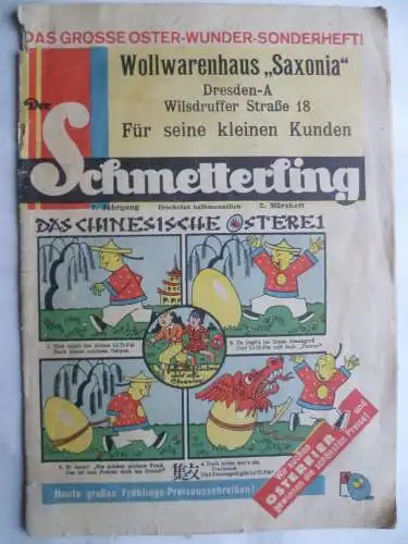 Kinderzeitschrift Schmetterling Comic Das große Oster-Wunder-Sonderheft