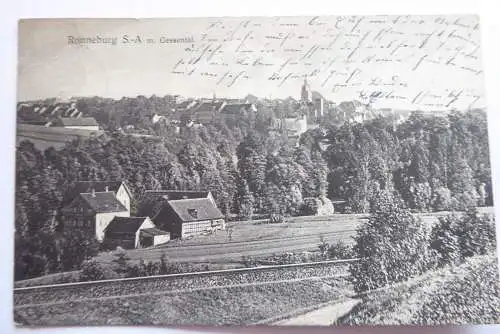 2 AK Ronneburg S.-A. Stadt m. Gessental / Schloss