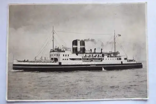 AK Fährschiff Danmark Express-Route Grossenbrode-Gedser Nach dem Norden