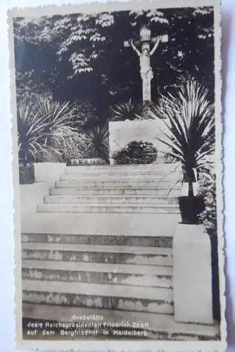 AK Heidelberg Grabstätte des Reichspräsidenten Friedrich Ebert