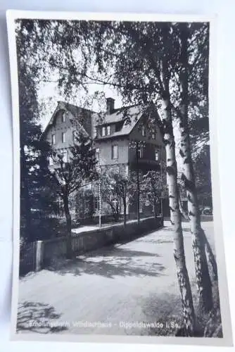 AK Dippoldiswalde Erholungsheim Windischhaus