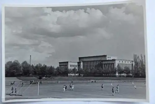 AK Forst Lausitz Stadion der Einheit mit Jahnschule