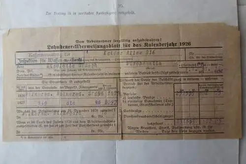 3 Arbeitsverträge Büroangestellte Militär Berlin 1919-1923